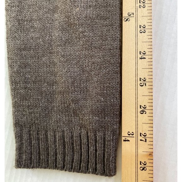 Alyx Womens Grey with Brown Undertones Scoop Neck Sweater Dress Size XL - Picture 8 of 8